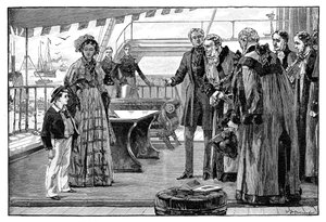Kunnalliset arvohenkilöt esiteltiin Walesin prinssille, 1840-luku, 1900 tekijältä Unbekannt