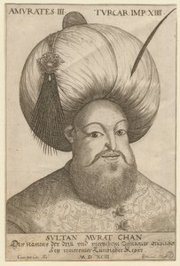 Murad III 1546-1595, Ottomaanien valtakunnan sulttaani, 1593 tekijältä Unbekannt