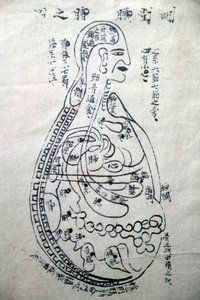 Perinteisen vietnamilaisen lääketieteen museo, Kanavat ja alukset, Akupunktiokirja, Ho Chi Minh City, Vietnam tekijältä Unbekannt