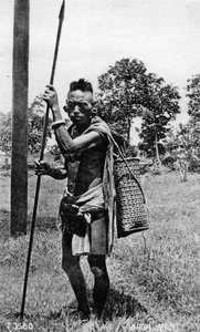 Naga-mies, Intia, 1900-luku tekijältä Unbekannt