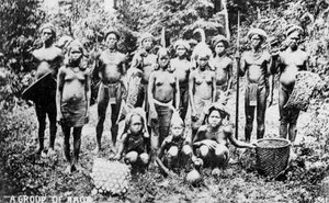 Naga ihmiset, Intia, 1900-luku tekijältä Unbekannt