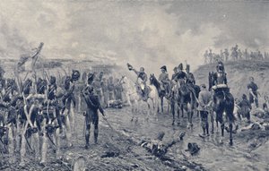 Napoleon ja vanha kaarti ennen Waterloota, 1815, 1896 tekijältä Unbekannt