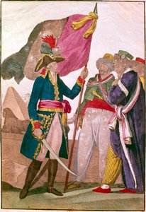 Napoleon Egyptissä, 1799 tekijältä Unbekannt