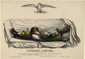 Napoleonin arkku, n. 1840 tekijältä Unbekannt