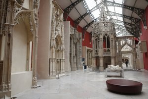 Ranskan monumenttien kansallinen museo. Näyttelytila, Pariisi, Ranska tekijältä Unbekannt