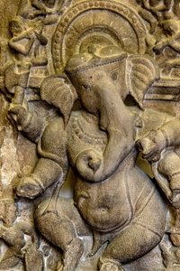 Intian kansallismuseo, Delhi. Ganesh helpotus. Yksityiskohta. Intia. tekijältä Unbekannt