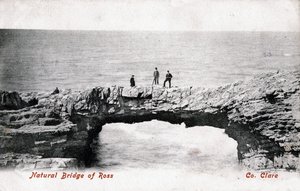 Natural Bridge of Ross, County Clare, Irlanti, 1906 tekijältä Unbekannt