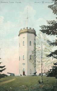 Nelsons Tower, Forres, 1800-luvun loppu - 1900-luvun alku. tekijältä Unbekannt