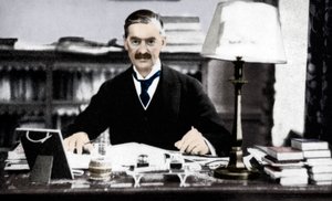 Neville Chamberlain 1869-1940, Britannian pääministeri, 1930-luku 1936 tekijältä Unbekannt