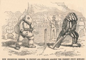 Uudet krikettimekot koko Englannin suojelemiseksi nykyiseltä Swift Bowlingilta, 1854. tekijältä Unbekannt