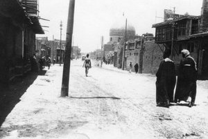 New Street, Bagdad, Mesopotamia, ensimmäinen maailmansota, 1918 tekijältä Unbekannt