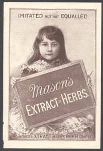 Newball & Mason -yrttiuute, 1890-luku tekijältä Unbekannt