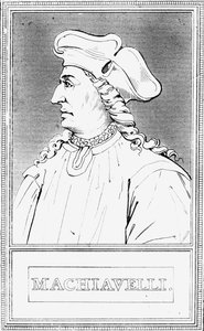Niccolo Machiavelli, italialainen renessanssin poliittinen filosofi tekijältä Unbekannt