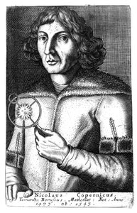 Nicolaus Copernicus, puolalainen tähtitieteilijä ja matemaatikko tekijältä Unbekannt
