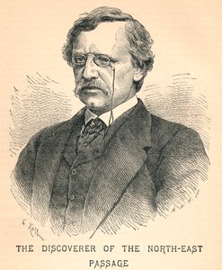 Nils Adolf Erik Nordenskiold, 1832-1901, arktinen tutkimusmatkailija, 1893 tekijältä Unbekannt