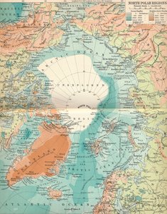 Pohjoisnapa-alueet, c1903, 1904 tekijältä Unbekannt