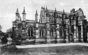 Pohjoisrintama, Rosslyn Chapel, Midlothian, Skotlanti, 1900-luku tekijältä Unbekannt