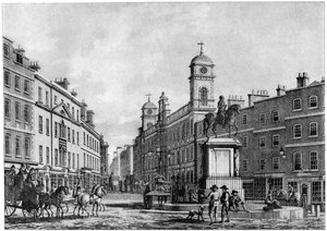 Northumberland House, Charing Cross, 1700-luku, 1908 tekijältä Unbekannt
