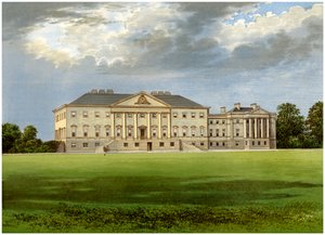 Nostell Priory, Yorkshire, Winn-perheen koti, vuodelta 1880 tekijältä Unbekannt