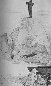 Ei mitään muuta kuin jäätä, jäätä horisonttiin, 7. huhtikuuta 1895, 1897 tekijältä Unbekannt