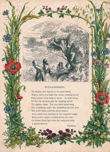 Nut-Gathering, kirjoittanut Thomson, c1900 tekijältä Unbekannt