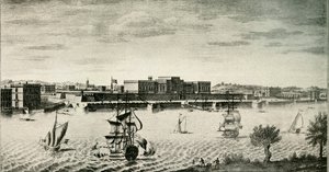 Old Fort William, joelta, 1754, 1925. tekijältä Unbekannt