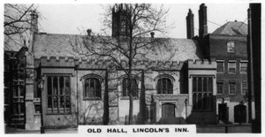 Old Hall, Lincolns Inn, Lontoo, 1920-luku tekijältä Unbekannt
