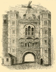 Old Newgate, c1760, c1872. tekijältä Unbekannt