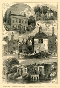 Vanhoja näkymiä Lambethissa, vuodelta 1878. tekijältä Unbekannt