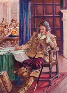 Oliver Cromwell 1599-1658 kieltäytyi kruunusta, 1937 tekijältä Unbekannt