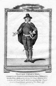 Oliver Cromwell, Englannin sotilasjohtaja ja poliitikko, 1706 tekijältä Unbekannt