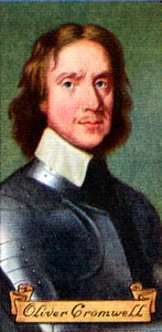 Oliver Cromwell, otettu sarjasta savukekortteja, 1935 tekijältä Unbekannt