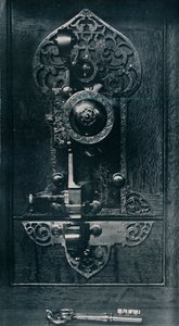 Oliver Cromwellsin kannettava teräslukko, 1600-luku, 1904 tekijältä Unbekannt