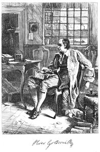 Oliver Goldsmith, 1700-luvun näytelmäkirjailija, 1860-luku tekijältä Unbekannt