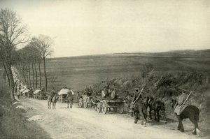 Matkalla juoksuhaudoihin, 1919. tekijältä Unbekannt