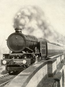 Cornish Riveran reitillä, Limited. Express Great Western -linjalla, 1935-36 tekijältä Unbekannt