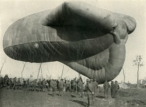Yksi havaintoilmapalloistamme, 1919. tekijältä Unbekannt