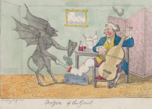 Kihdin alkuperä, n. 1810. tekijältä Unbekannt