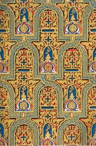 Ornamentit paneeleilla, Suurlähettiläshalli, 1907. tekijältä Unbekannt