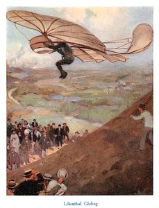Otto Lilienthal, saksalainen lentonautti, 1900-luvun alku tekijältä Unbekannt