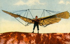 Otto Lilienthalin purjelentokone, 1890-luku, 1932. tekijältä Unbekannt