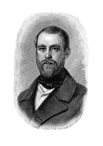 Otto von Bismarck Saksan valtiomies, kun konservatiivien varapuheenjohtaja ja patojen tarkastaja, 1850 tekijältä Unbekannt