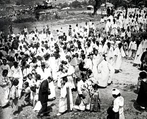 Ulkoilmatapahtuma, Korea, 1900 tekijältä Unbekannt