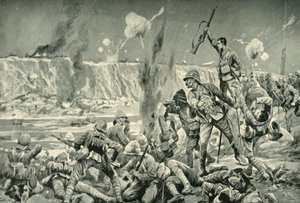 Paardeberg: Hyökkäys Cronjesin asemaan, 1901. tekijältä Unbekannt