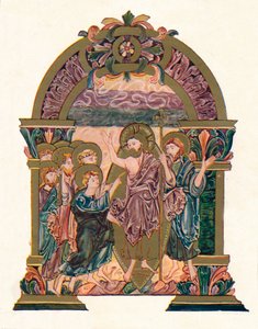 Sivu St. Ethelwoldin siunauksesta, c970, 1902 tekijältä Unbekannt