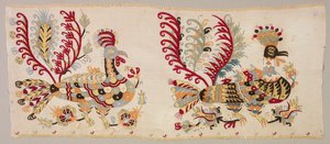 Paneeli, luultavasti hameesta, 1800-luku. tekijältä Unbekannt