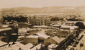Panoraama Adelaidesta ja kukkuloista, Etelä-Australia, 1800-luvun loppu - 1900-luvun alku tekijältä Unbekannt