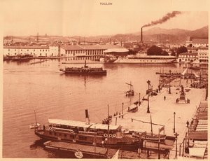 Panoraama Quaisista Toulonissa, 1930. tekijältä Unbekannt