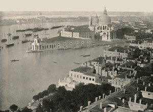 Panoraama Venetsian kaupungista, Italiasta, 1895. tekijältä Unbekannt