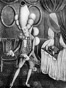 Pantheon Macaroni, 1782 tekijältä Unbekannt